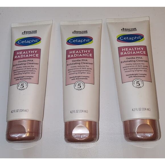 Cetaphil Healthy Radiance Gentle PHA Exfoliating Cleanser - 4.2 fl oz - Picture 1 of 2